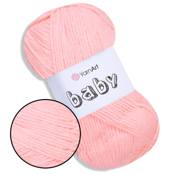 Пряжа для іграшок Baby YA150-50 акрил, 50 грам, 150 м, в асортименті (YA150-50)