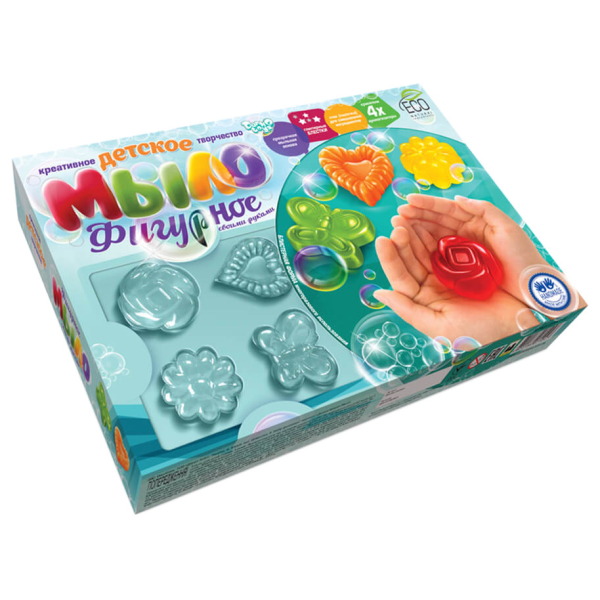 Комплект креативної творчості "Фігурне мило" DFM-01 мило своїми руками  (DFM-01-02)