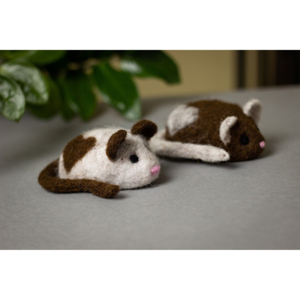 Набор для творчества "Мышки" ВАЛ-009 валяние игрушки