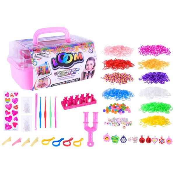 Набор бисера для изготовления креативных аксессуаров 16204(Pink)(16204(Pink))