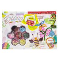 Набір бісеру для творчості Б6-1...4 великі намистини Бджілка (Б6-2)