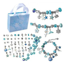 Набор для создания браслетов "Пандора" PDL610-2 синий(PDL610-2)