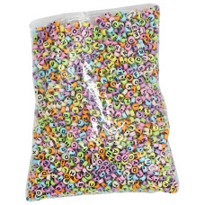 Набір для творчості Намистини бісер з літерами ЕД-415, 6 мм  (ЕД-415)