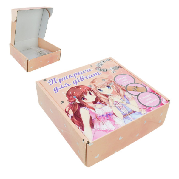 Набір для створення шарм-браслетів "Пандора" B4350(Violet) з підвісками (B4350(Violet))