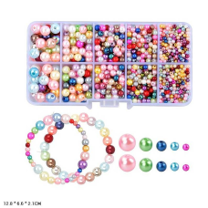 Набір для творчості "Бісер" 1194-26 намистини, гумка, пластикова коробка (1194-26)