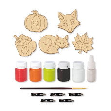 Набір заготовок для створення значків "Яскрава осінь" FDCKW-059 (FDCKW-059)