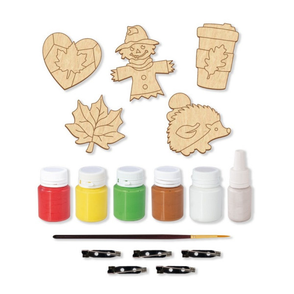 Набір заготовок для створення значків "Осінній вайб" FDCKW-061 (FDCKW-061)