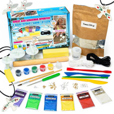 Большой набор для создания украшений "Птицы" GL-008 из пластической глины(GL-008)