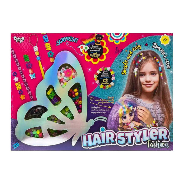 Креативна творчість "Hair Styler Fashion" HS-01-03 метелик (HS-01-03)