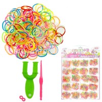 Резинки для браслетов PR1904 станок с крючком средний Набор 20 шт