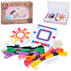 Дитячий набір творчості "New babylon" 11888C нитки 10 штук 10 кольорів (11888C)