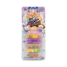 Набор бисера "Пижамная вечеринка" Bambi R22017 бусины, подвески, нити, браслет Оранжевый(R22017-1(Orange))