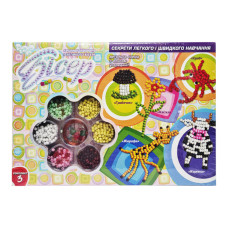 Набор бисера для творчества Б6-1...4 крупный бисер Жираф(Б6-3)