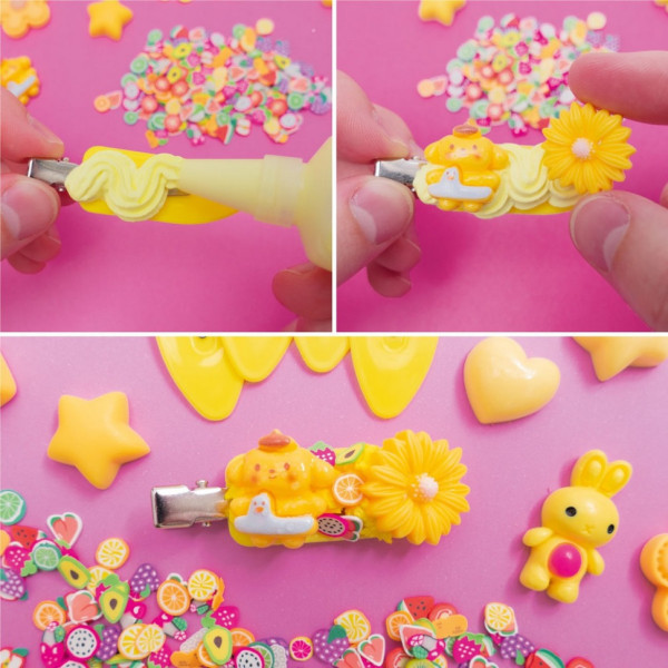 Дитячий набір для творчості "Заколки своїми руками" VT4600-02 жовтий (VT4600-02)