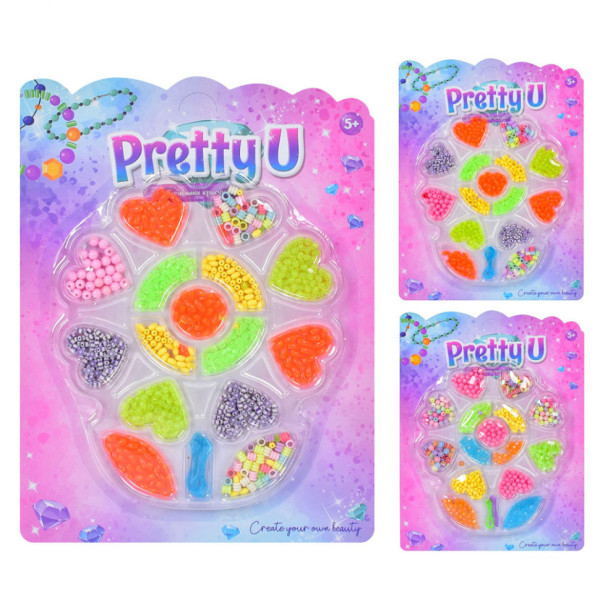 Набор для творчества Бисер M 5682 бусины, нитки(M 5682)