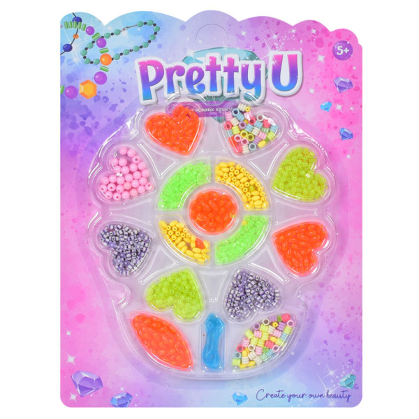 Набор для творчества Бисер M 5682 бусины, нитки(M 5682)