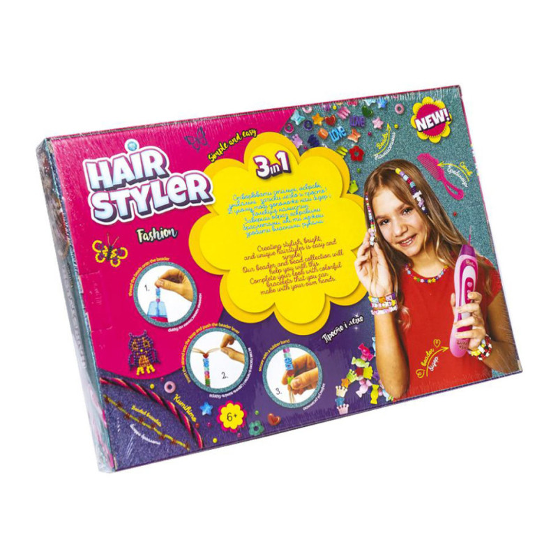 Набор креативного творчества "Hair Styler. Fashion" HS-01-01 станок для плетения кумихимо