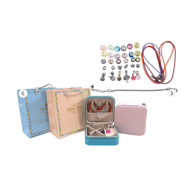 Набір для створення шарм-браслетів "Пандора" FT2026-B(Blue) Блакитний (FT2026-B(Blue))