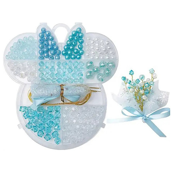Набор бисера для изготовления креативных аксессуаров  N098-3/4/5 Синий(N098-3/4/5(Blue))