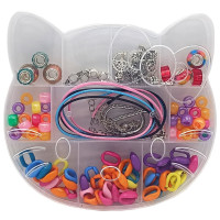 Набір бісеру для виготовлення креативних аксесуарів 215 намистини, бісер, підвіски (215)