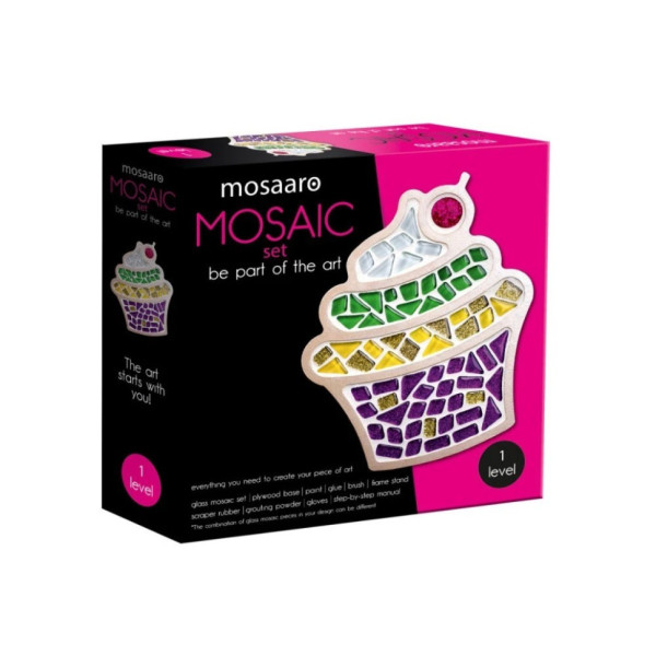 Дитячий набір для творчості кришталева мозаїка "Кекс" MA1006 (MA1006)