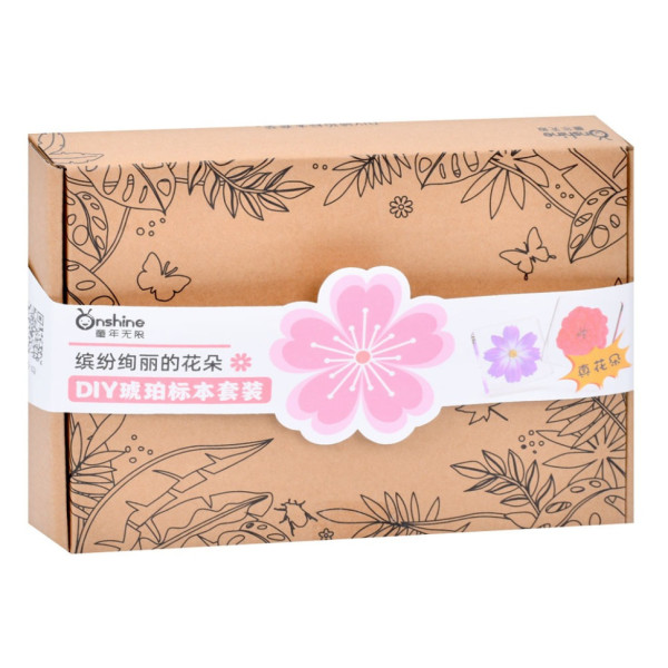 Дитячий набір для творчості "Сухоцвіт" FG231102004M, пінцет, фарба, застигаюча рідина (FG231102004M)