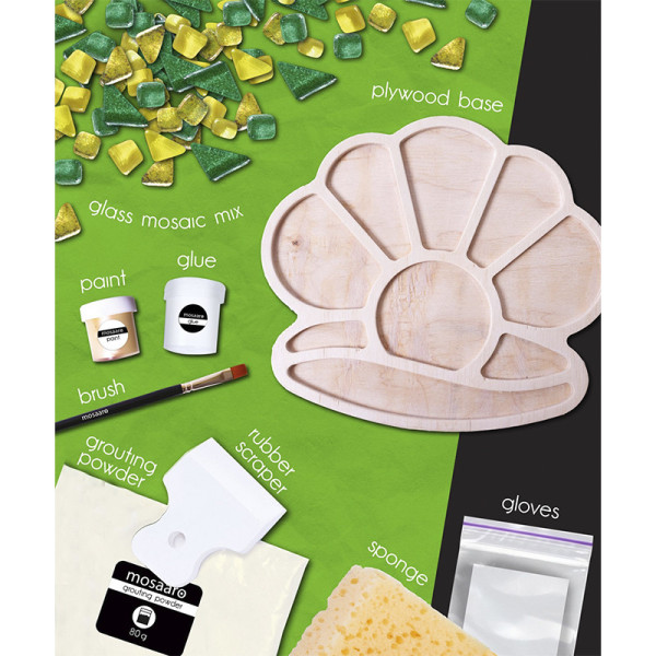 Дитячий набір для творчості кришталева мозаїка "Мушля" MA2003 (MA2003)