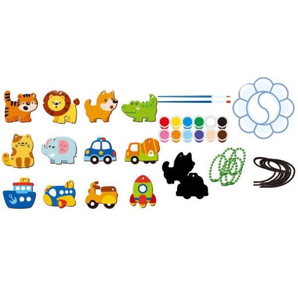 Набір для творчості "Магнітні брелки Диво майстерня" 47751, 12 магнітів (47751)