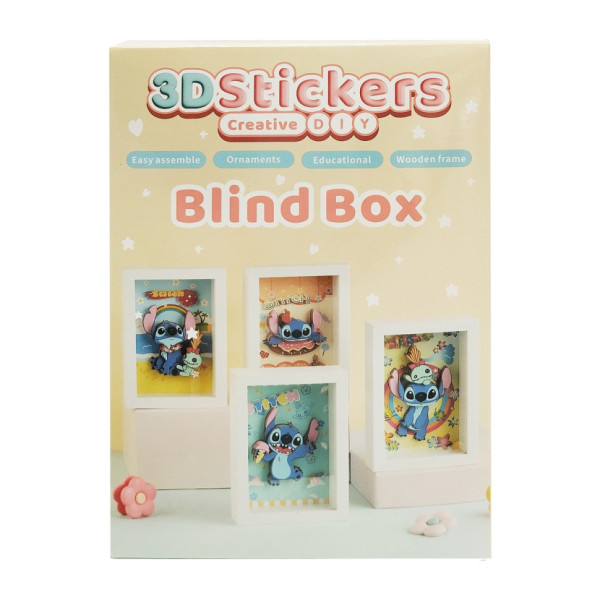 Набір для творчості 3D Картини "Стіч" Bambi 889B, зображення 1 з 4 варіантів (889B)