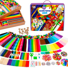 Дитячий набір для творчості "Майстерня ідей" 17912, 1000+ елементів (17912)
