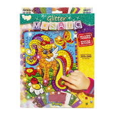 Креативна творчість "Блискуча мозаїка: Pony" БМ-02-05, 20.6х26 см (БМ-02-05)