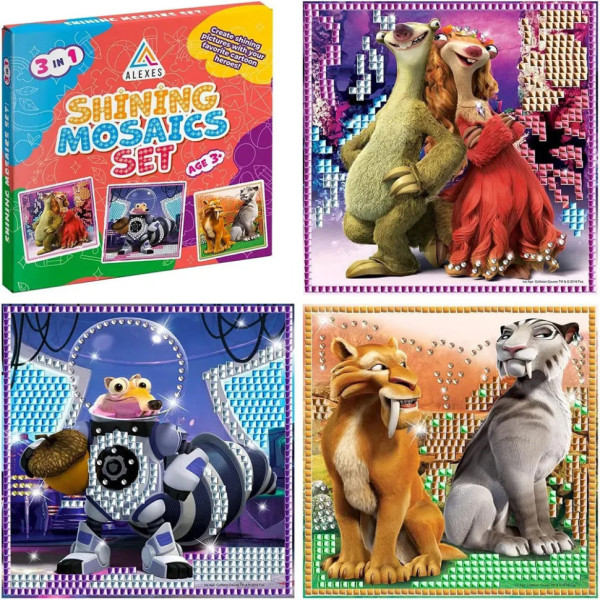 Дитяча мозаїка "Льодовиковий період" 3 в 1 KP-002 (KP-002)
