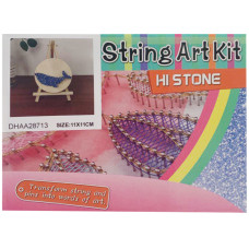 Дитячий набір для творчості стрінг-арт "Кит" YG0115(28713) дерев'яна основа (YG0115(28713))