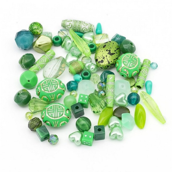 Декоративные бусинки для творчества Бомбей Dom Busin УТ100014221 в упаковке 110 шт(УТ100014221)