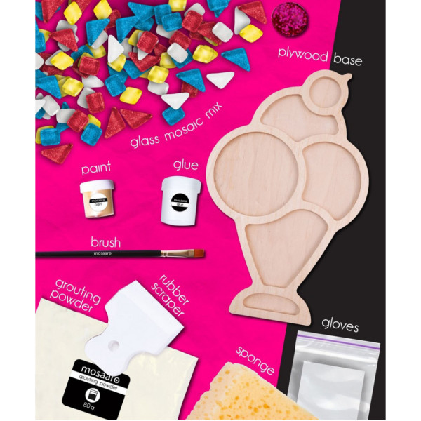 Дитячий набір для творчості кришталева мозаїка "Морозиво" MA1003 (MA1003)