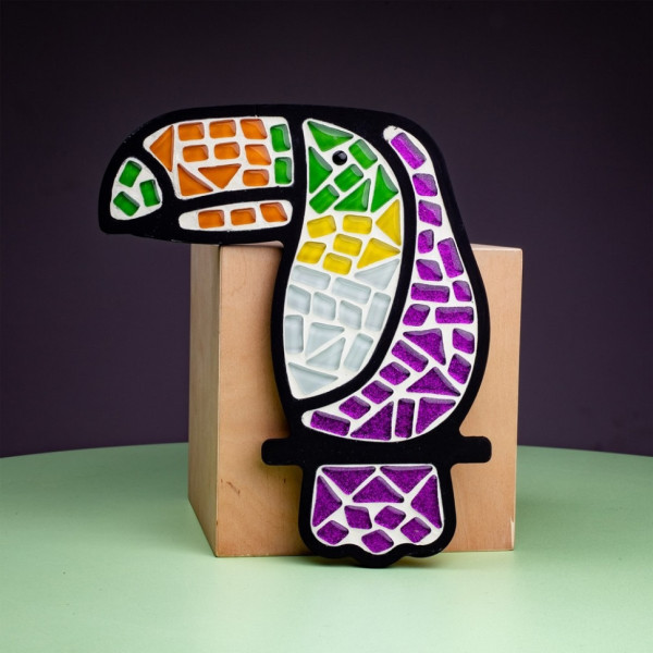 Дитячий набір для творчості кришталева мозаїка "Тукан" MA2001 (MA2001)