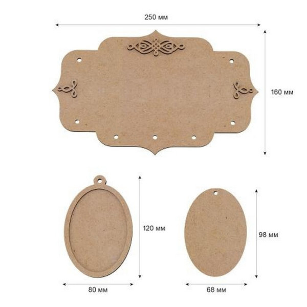 Набір для створення настінної підвіски "Botanical World" FDCKW-057 (FDCKW-057)