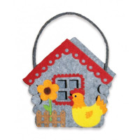 Набор для творчества "Сделай сам корзину из фетра Сказочный домик" 120133(120133)