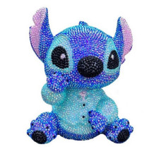 Дитячий набір для творчості "Фігурна скарбничка Стіч" AF1, розмір 16х13 см (AF1)