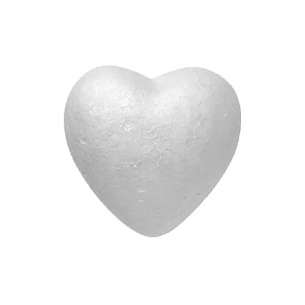 Фігурка для творчості "Серце" 220170 пінопласт, 8,5 см (220170)