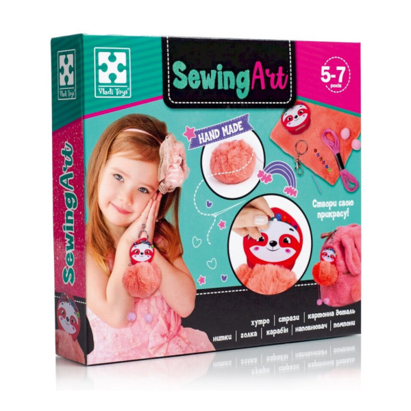 Набор для творчества "Sewing art. Sloth" VT4205-07 украшение своими руками(VT4205-07)