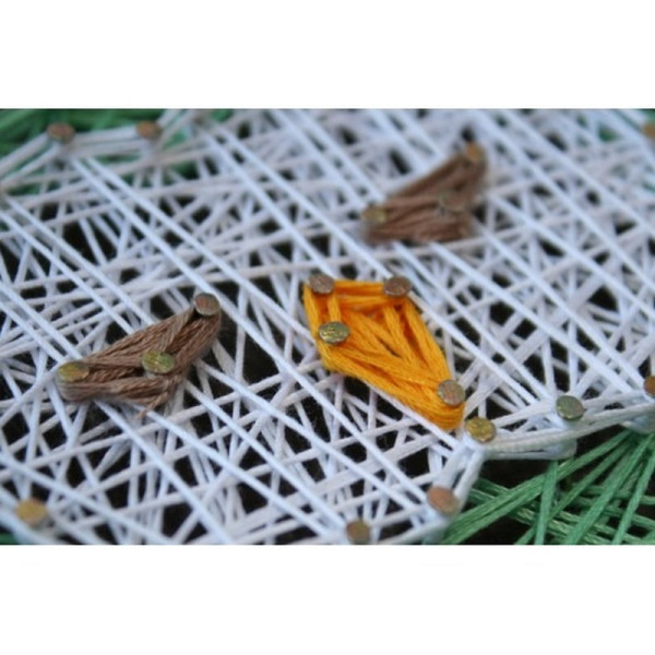 Набір стринг-арт "Сова" ABC-004 дерев'яна основа (ABC-004)