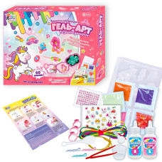 Дитячий набір творчості "Казкові єдинороги" Club" 58666, 2 пляшечки з гелем (58666)