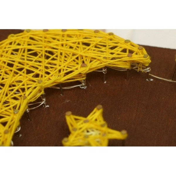 Набір стрінг-арт "Котики" ABC-017 дерев'яна основа (ABC-017)