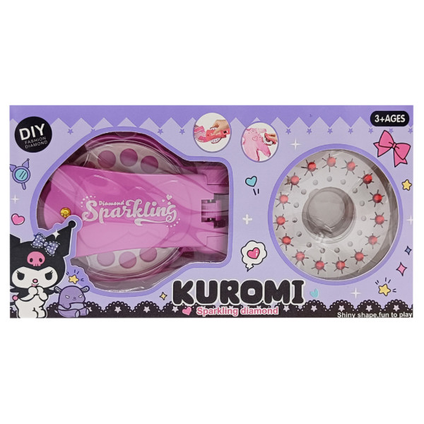 Набір для творчості "Kuromi" DM249-132(Violet) пристрій для кріплення страз, стрази (DM249-132(Violet))