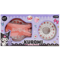 Набір для творчості "Kuromi" DM249-132(Coral) пристрій для кріплення страз, стрази (DM249-132(Coral))