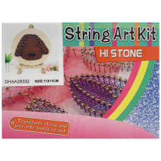 Дитячий набір для творчості стрінг-арт "Песик" YG0115(28332) дерев'яна основа (YG0115(28332))