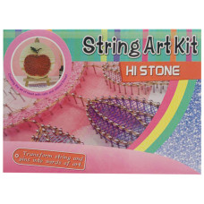 Дитячий набір для творчості стрінг-арт "Яблуко" YG0115(28287) дерев'яна основа (YG0115(28287))