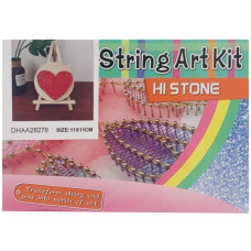 Дитячий набір для творчості стрінг-арт "Серце" YG0115(28276) дерев'яна основа (YG0115(28276))