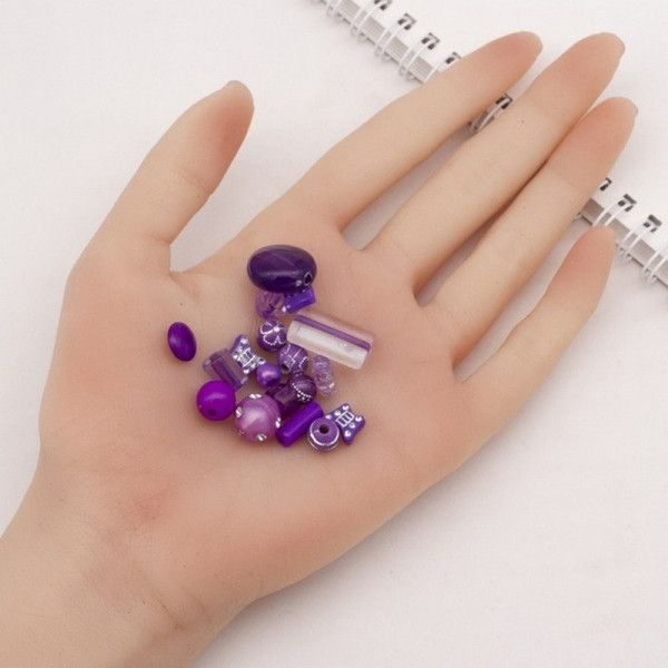 Декоративні намистинки для творчості Бомбей Dom Busin УТ100014231 в упаковці 74 шт (УТ100014231)